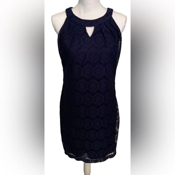 Maurices Dresses & Skirts - Maurices Navy Lace Dress Medium
